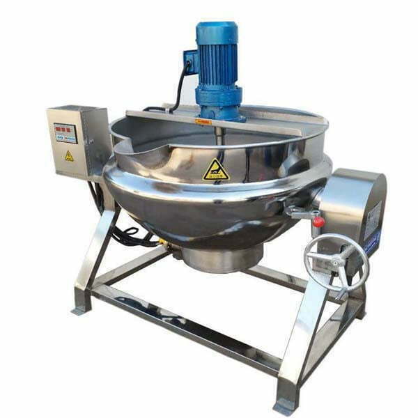 jacketed kettle with agitator