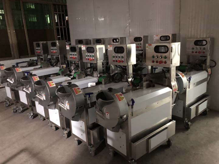 industrial vegetable cutting machine