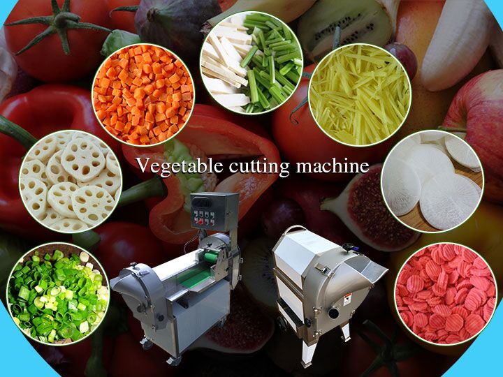 Vegetable cutting machine
