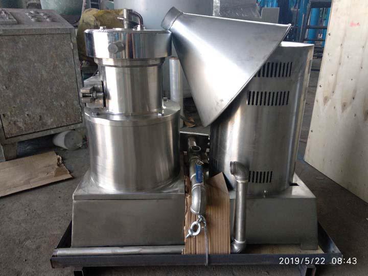 Colloid mill for shipping