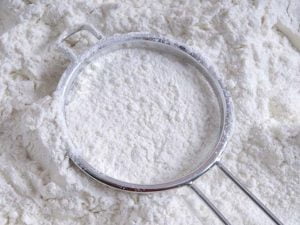flour for making dough
