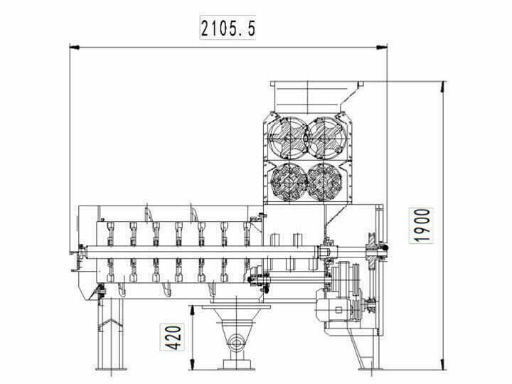 structure of commercial pomegranate peeler