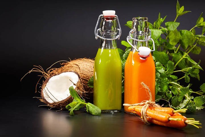 vegetable juices production