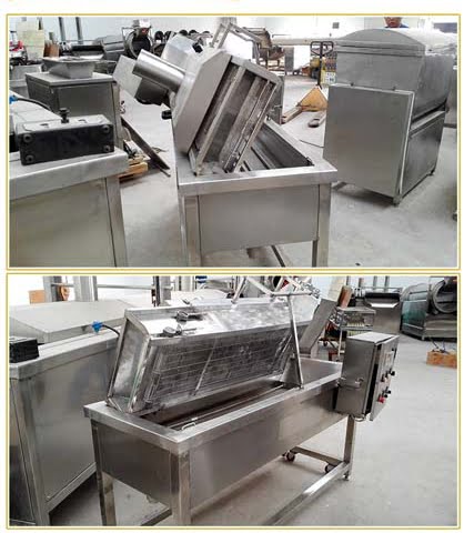 deep fryer machine structure