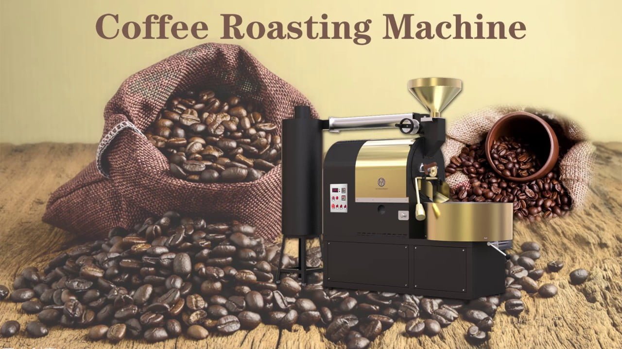 Commercial coffee roasting machine for sale