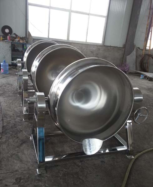 commercial jacketed cooking pot