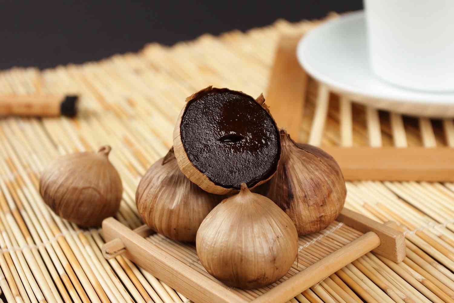 fresh black garlic made by black garlic making machine