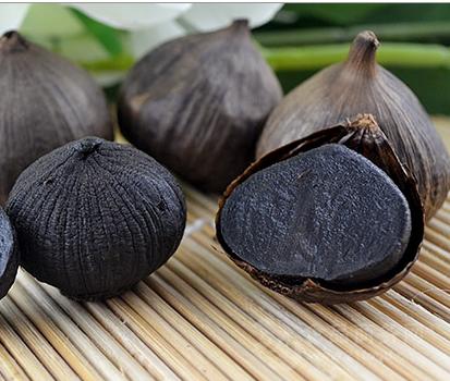 fermented black garlic