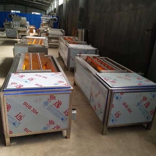 potato washing and peeling machines are in stock