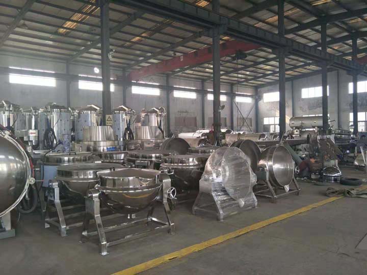 Steam jacketed kettles in stock