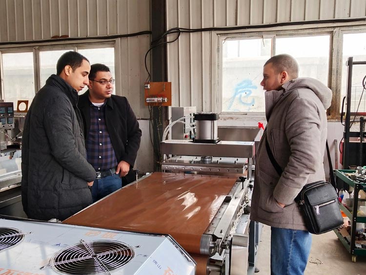 Turkey customer visit for tortilla maker machine