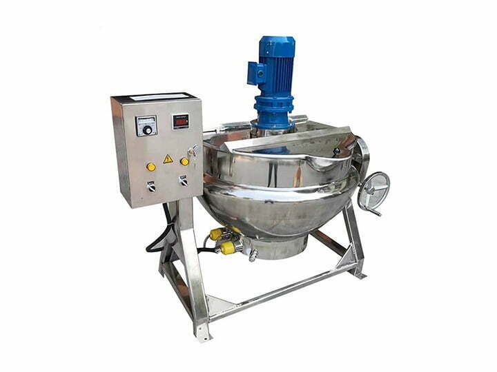 jacketed cooking pot