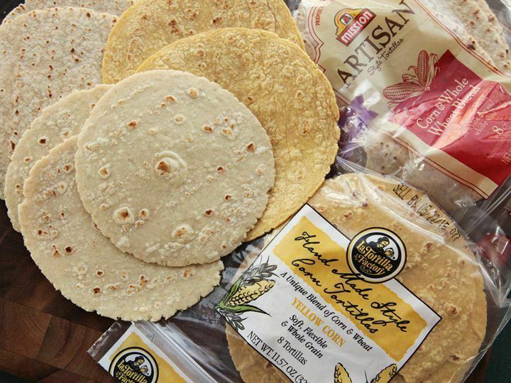 various corn tortillas in Mexico