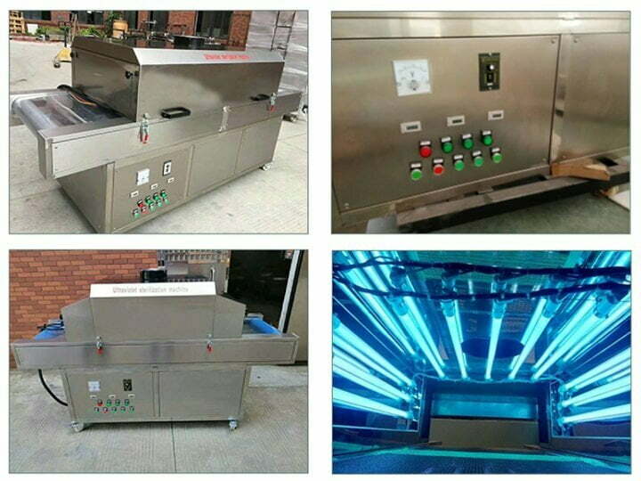 structure of UV sterilizing machine