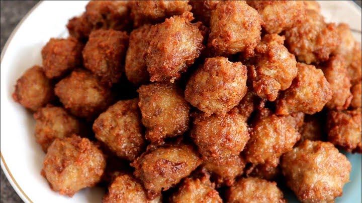 fried meatballs