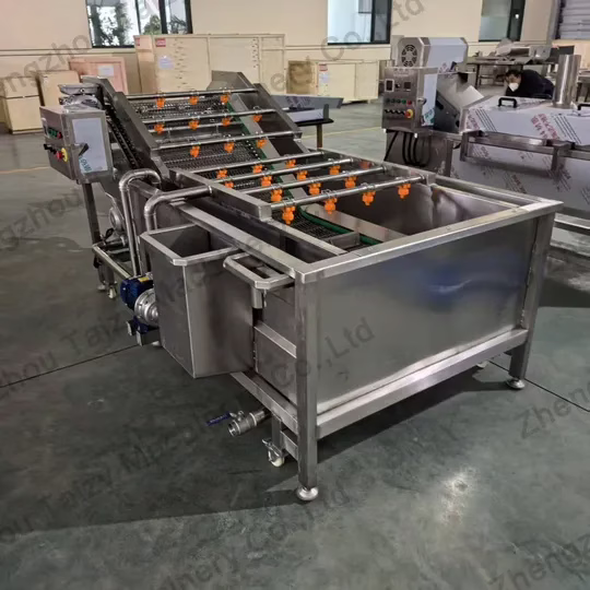 Mashine ya kuosha bubble kwa kusafisha pilipili hoho