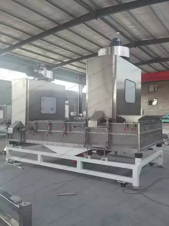 large nut screening machine