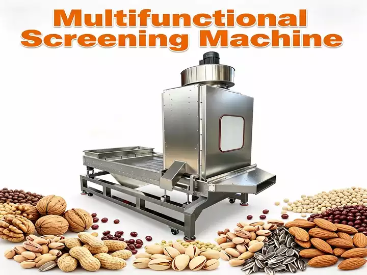nut screening machine