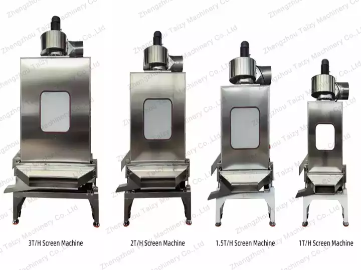 various nuts cleaning machines available